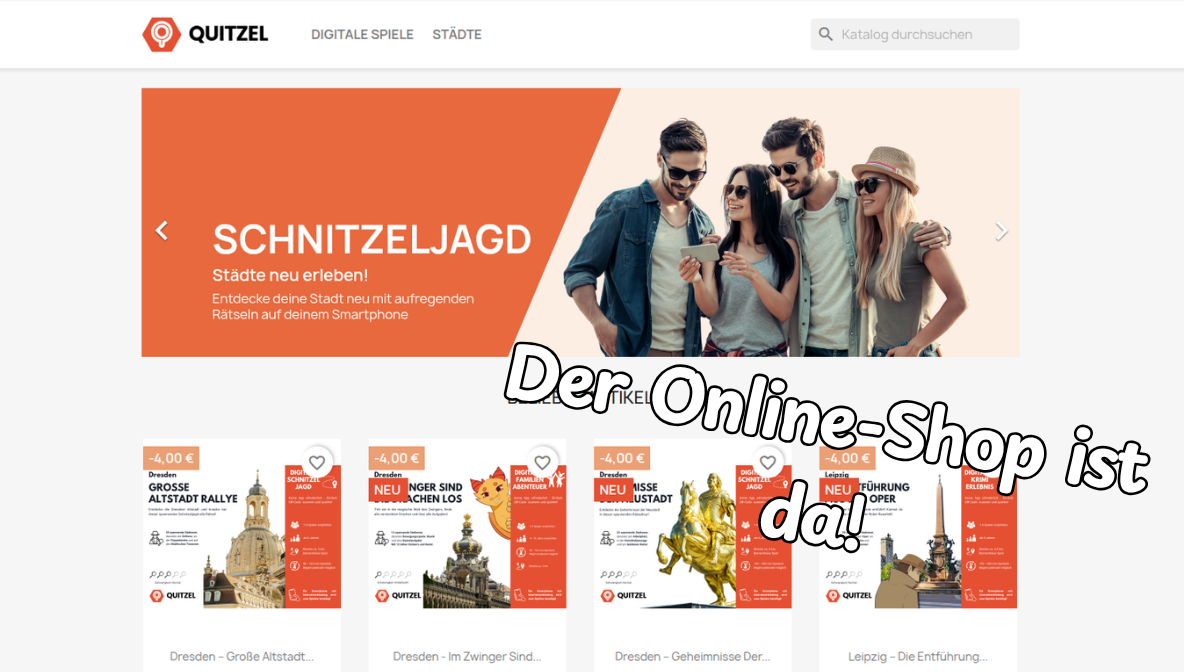 Der Online Shop ist da!